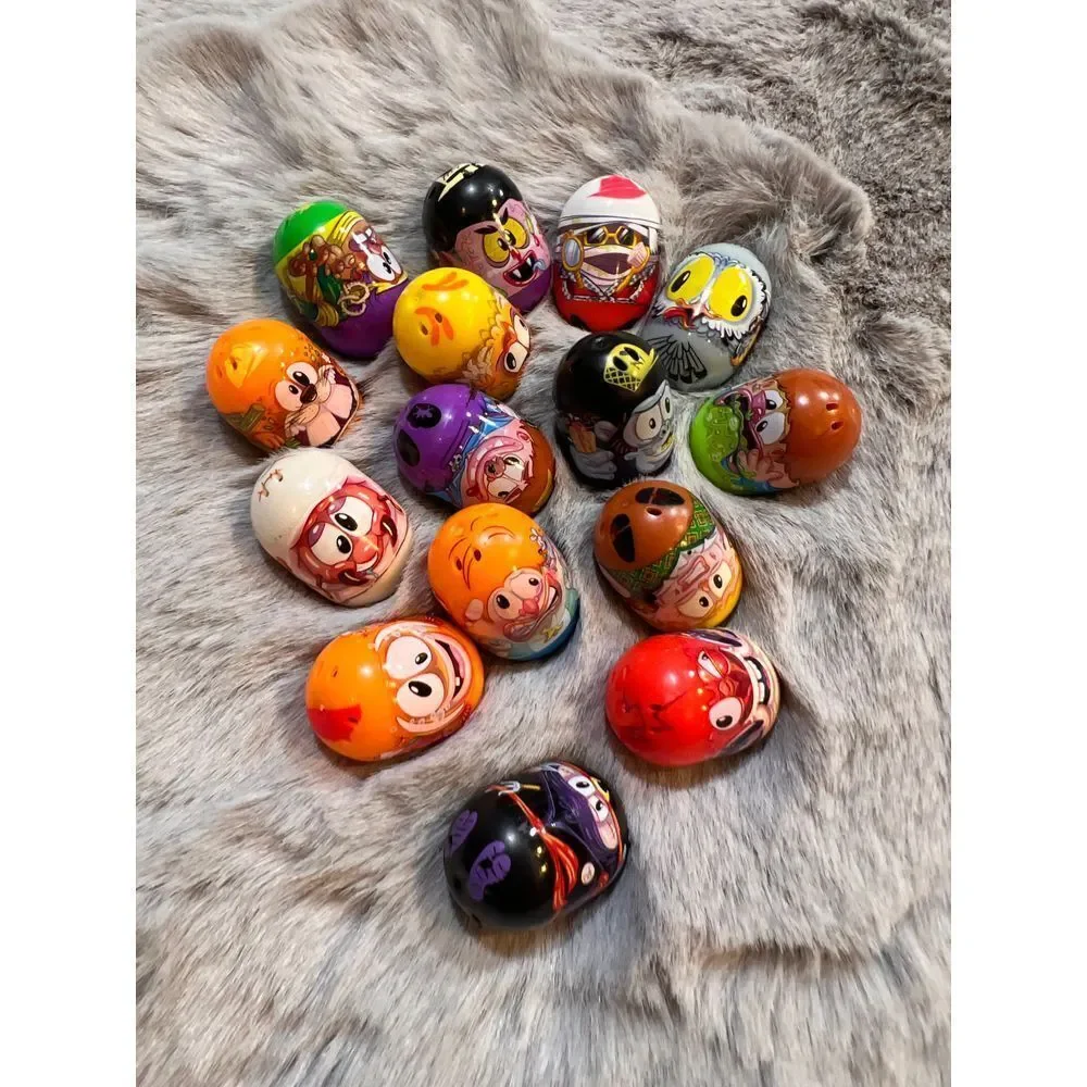 Vintage Mighty Beanz Collection Lot‎ of 15 Character Beans Collectible Toys